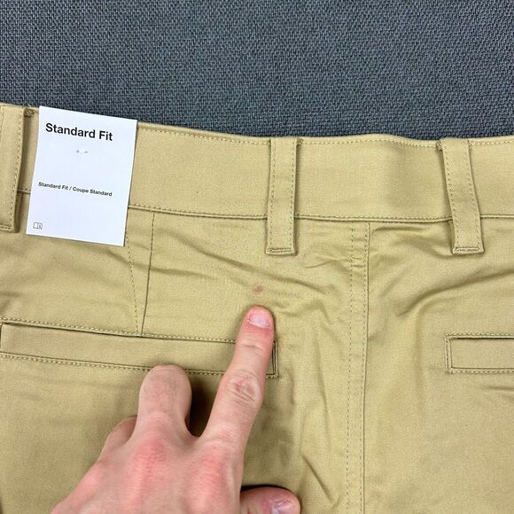 Nike Golf Pants Mens Size 32x35 Medium Tan Dri-FIT UV Standard Fit Chino NWT - Picture 11 of 16